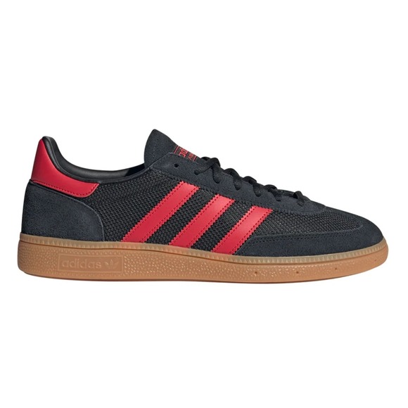 Adidas Handball Spezial Mens Size 9 Black Scarlet Gum Shoes JH5446